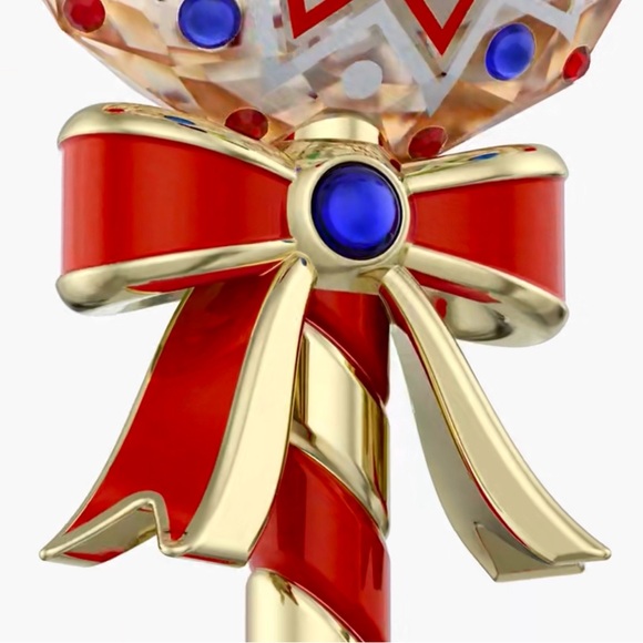 NIB Swarovski Holiday Cheers Dulcis Lollipop Christmas Crystal Ornament #5684302 - Picture 7 of 8